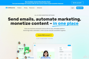 GetResponse – AI邮件营销平台，创建自动化电子营销流程