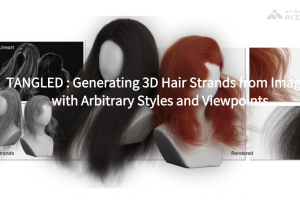 TANGLED – 上海科大联合华中科大等推出的3D发型生成方法