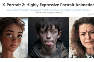 X-Portrait 2 – 字节跳动推出的单图驱动视频生成模型