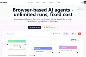 Browseragent – 浏览器AI自动化工具，零代码创建和执行工作流