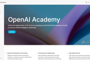 OpenAI Academy – OpenAI 推出的免费 AI 学习平台，覆盖普通小白到技术人员
