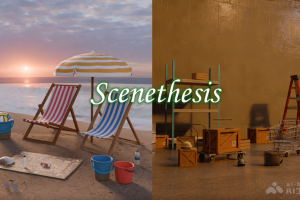 Scenethesis – 英伟达推出的交互式3D场景生成框架