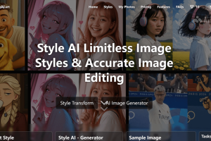 Style AI – AI图像处理工具，支持图像、视频生成与风格转换