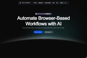 Skyvern – AI浏览器自动化工具，自动化处理复杂的网页任务