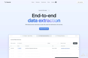Reworkd – AI数据挖掘平台，自动生成和修复抓取代码