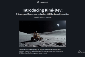 Kimi-Dev – 月之暗面推出的开源代码模型