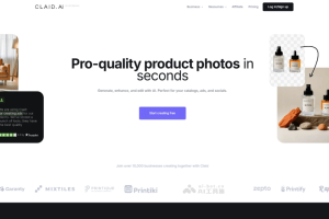 CLAID.AI – AI产品图生成平台，为数字营销领域提供全面图像处理解决方案