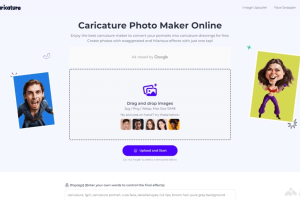 Caricaturer – AI漫画头像生成器，提供64种不同效果的漫画头像