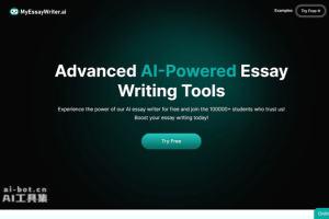 MyEssayWriter.ai – AI驱动的论文写作工具，提供个性化解决方案