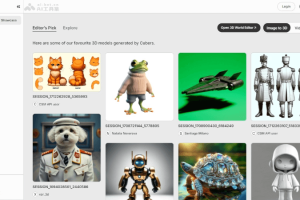 CSM – AI生成3D模型平台，支持手绘草图实时生成3D模型