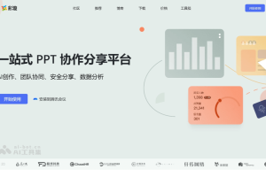 彩漩 – AI PPT生成工具，可通过主题、微信文章等生成高质量演示文稿