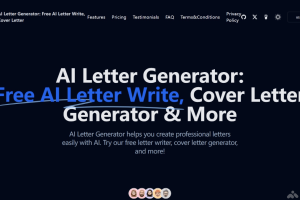 AI Letter Generator – 在线AI信件生成器，创建多语言多种类型的信件