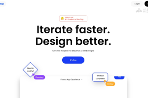 Flowstep – AI设计工具，文本提示生成设计概念和草图