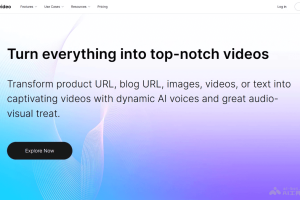 Boolvideo – AI视频生成工具，支持产品URL、博客、脚本、视觉等一键生成视频
