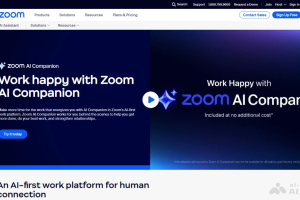 AI Companion – Zoom 推出的 AI 助手，具有记忆、推理、任务执行和协调能力