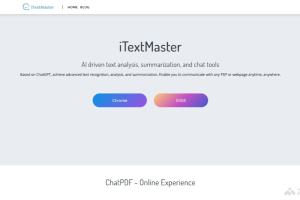 iTextMaster – AI驱动的文本分析、总结、聊天工具