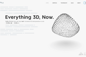 3DFY.ai – AI 3D模型生成平台，文本描述快速生成高质量3D模型