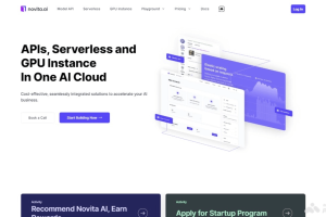 novita.ai – AI视频动画生成平台，基于阿里AnimateAnyone项目集成