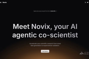 Novix – AI科研平台，全流程科研Agent