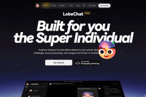 LobeChat – 开源的AI聊天框架，零代码部署个人AI助手