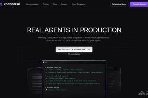 xpander.ai – 全栈AI Agent开发平台，提供一站式解决方案