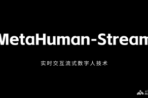 MetaHuman-Stream – 实时交互流式AI数字人技术