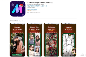 AI Mirror – AI图像编辑和视频创作应用，提供多种滤镜和视频风格转换