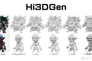 Hi3DGen – 港中文、字节、清华联合推出的3D几何生成框架