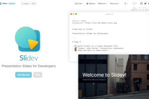 Slidev – 开源AI PPT制作工具，支持Markdown秒变幻灯片