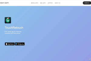 TouchRetouch – AI图像编辑软件，对象感知修饰能力支持无缝修饰边缘处