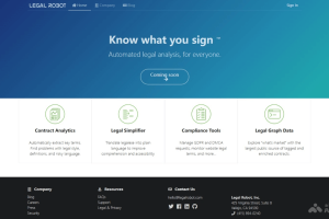 LEGAL ROBOT – AI合同审查工具，自动分析提取关键条款识别风险语言