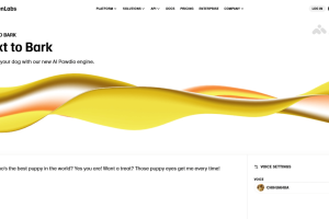 Text to Bark – ElevenLabs 推出的 AI“狗语”文本转语音模型