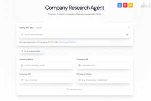Company Research Agent – AI公司研究工具，自动生成公司深度报告