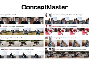 ConceptMaster – 高保真多概念视频定制生成的创新 AI 框架