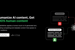 Stealth Writer – 将AI文本转换成人类风格文本的工具，内置AI检测器