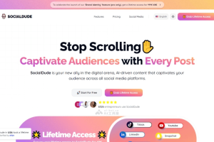 SOCIALDUDE – AI驱动的社交媒体内容创作平台