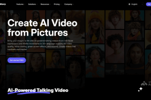 VisionStory – AI视频生成工具，支持视频中角色的情感控制