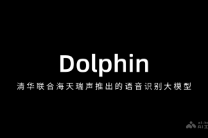 Dolphin – 清华联合海天瑞声推出的语音识别大模型