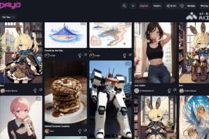 Yodayo – 在线AI绘画创作平台，一键生成高质量动漫风格作品