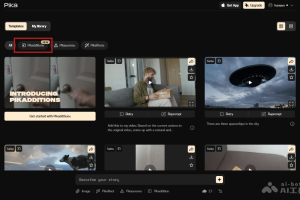 Pikadditions – Pika推出将图片无缝添加到视频中的新功能