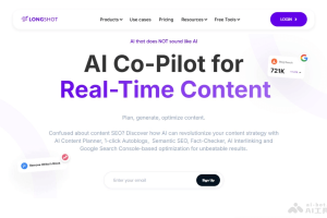 LONGSHOT – AI内容创作与SEO优化助手，根据实时数据和行业趋势生成创意内容