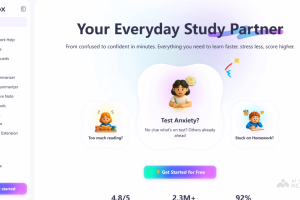 StudyX – AI学习助手，支持多学科即时作业解答、分步解析