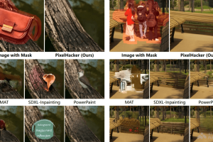 PixelHacker – 华中科技联合VIVO推出的图像修复模型