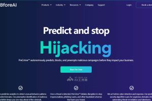 BforeAI – AI预测网络安全平台，支持快速识别、标记和移除恶意内容