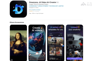 Dreamona – AI视频生成工具，文字描述或上传图片生成高质量动态视频