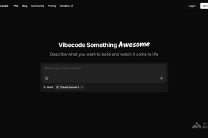Vibecode – AI应用构建平台，零门槛构建移动应用