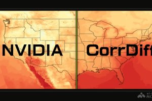 CorrDiff – NVIDIA 推出的生成式 AI 模型，专注于全球气象数据