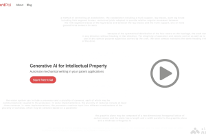 PatentPal – AI专利生成工具，一键生成完整专利申请草稿