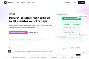 Machined AI – AI内容创作平台，自动完成多种创作任务