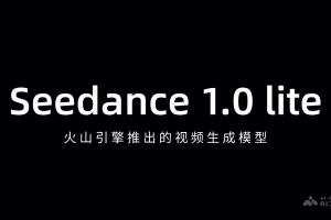Seedance 1.0 lite – 火山引擎推出的视频生成模型